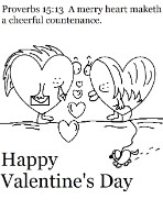 Valentine Heart Coloring Pages